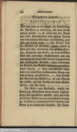 Siebzehntes Kapitel