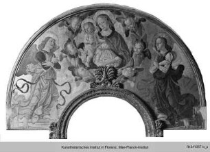 Madonna mit Engeln, Petrus und Paulus