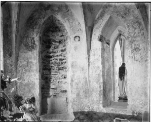 Bickesheim Wallfahrtskirche Maria Bickesheim Wandmalerei - Katharinenchor