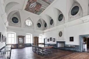 Schloss Corvey & Ehemalige Benediktinerabtei — Nordflügel — Bibliothek — Lesesaal