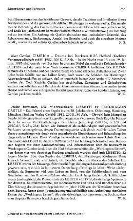 Gerdau, Kurt :: Cimbria, Drama bei Borkum Riff : Herford, Koehler, 1982