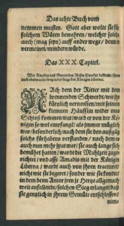 Das XXX. Capitel.