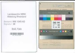 Entnazifizierung Felix Breil , geb. 20.11.1909 (Beamter)