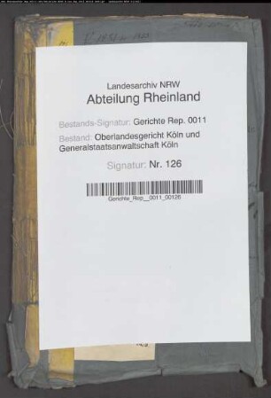 Personalakte: Hoffsümmer, Rudolf