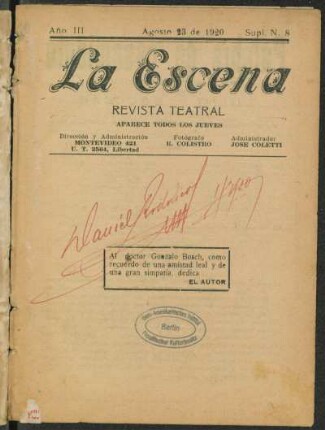 Palabra de casamiento : pieza en tres episodios