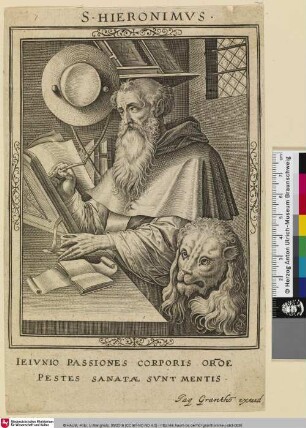 S. Hieronimus [Sophronius Eusebius Hieronymus]