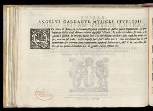 Vorwort an die Musikstudierenden von Angelo Gardano