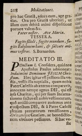 218-230, Meditatio III. - Meditatio IV.