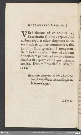 Approbatio Censoris