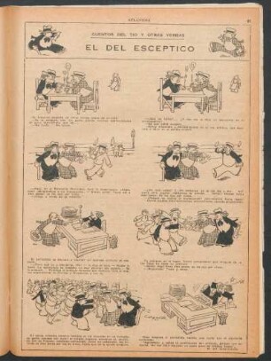 El del esceptico : Cuentos del tío y otras yerbas