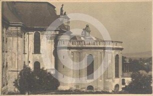 Fürstengruft an der Klosterkirche Grüssau