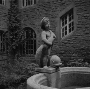 Zeitz. Brunnen im Rathaushof (1957)