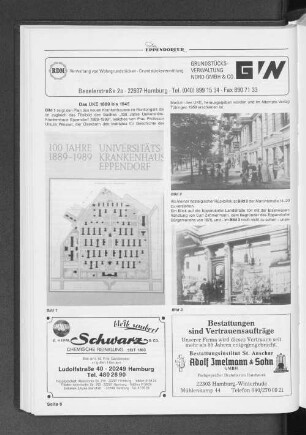 Das UKE 1889 bis 1945