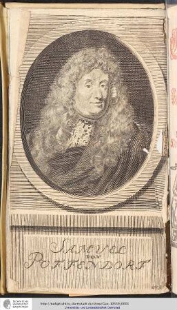 Samuelis von Pufendorff Einleitung zu der Historie der vornehmsten Reiche und Staaten/ so jetziger Zeit in Europa sich befinden