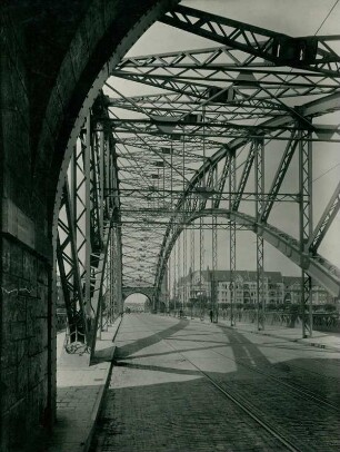 Elbbrücken Magdeburg, Deutschland, 1904