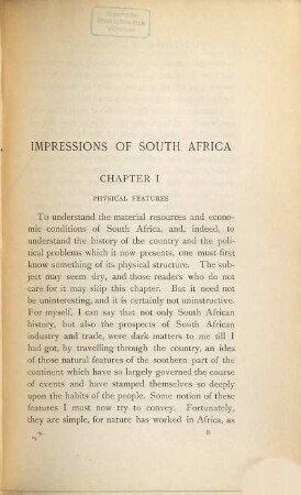 Impressions of South Africa