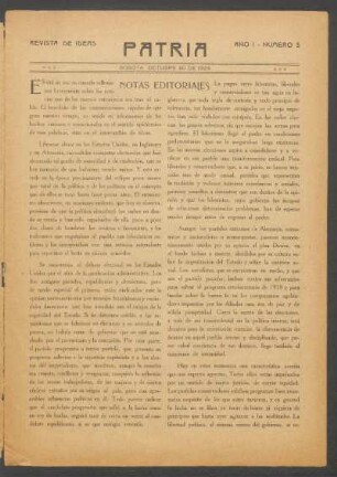 1924,1,5: año 1, no. 5 (octubre 30 de 1924)