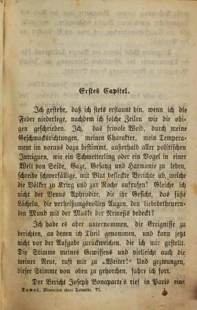 Memoiren einer Favorite : Von Alexander Dumas. Deutsch von A. Kretzschmar. Autorisirte Uebersetzung. 6
