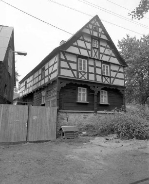 Schöneck-Eschenbach, Schönecker Straße 7. Wohnstallhaus (1741). Straßenansicht