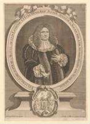 Johann (= Hans) Christoph Muffel, Ratsherr; geb. 14. Februar 1631; gest. 30 Oktober 1699