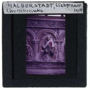 Halberstadt, Liebfrauenkirche, Chorschranken