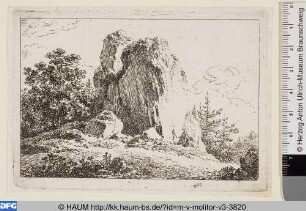 Der steile Felsen