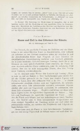 25: Raum und Zeit in den Urformen der Künste