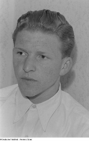 Porträt des Studenten Manfred Beer