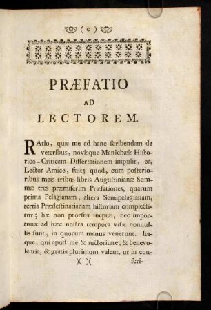 1r-3v, Praefatio ad Lectorem