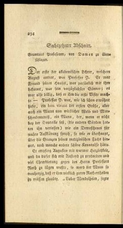 Sechszehnter Abschnitt ... Fünf und zwanzigster Abschnitt