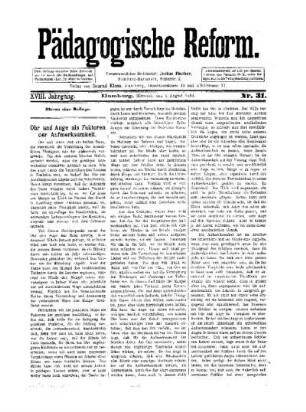 Ohr und Auge als Faktoren der Aufmerksamkeit