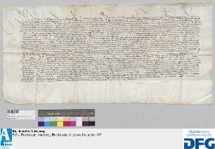 Vidimus einer Urkunde Pfalzgraf Ottos vopm 20. Januar 1468 (Nr. 116a*), ausgestellt durch Abt Johannes von St. Aegydien zu Nürnberg