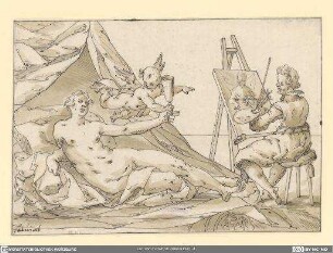Apelles und Kampaspe