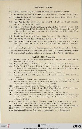 Bücher und Kataloge (Nr. 3241-3319)
