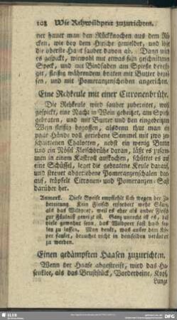 Wie Haasenwildpret zuzurichten