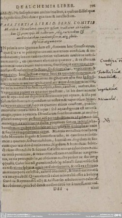 PARS TERTIA LIBRI D. BERN. COMITIS Marchiae Treuisanae,