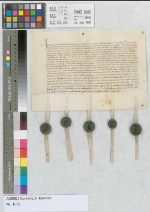 Gerlach von Breidenbach, Knappe, Ludwigs Sohn, stellt gleiche Urkunde aus (wie Nr. 1074).