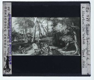 Information nach DIA-Beschriftung,Brueghel, Heiliger Martin im Walde