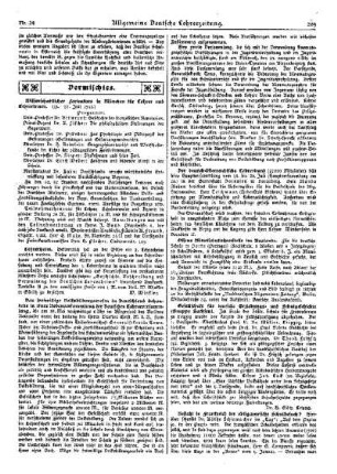 Vermischtes