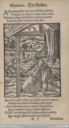 Alutarius. Der Gerber.
