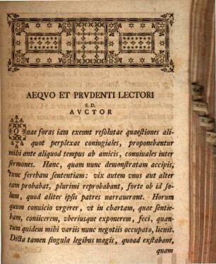 I.C.C. Oichlersii. D. Pressa Responsio Ad Qvaestiones Aliqvot Perplexas. Conivgiales Qva In. Primis. Probatvr Qvod. Virgo. Deflorata. Non. Sit. Meretrix Nec Infans. Ex. Ea. Natvs. Spvrivs Sive: Dass Eine Geschwængerte Jvngfer, Keine Hvre, Vnd Jvngfernkinder Nicht Hvrkinder