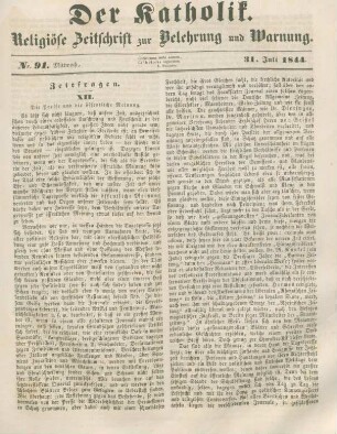 417-419 Zeitfragen : die Presse und die öffentliche Meinung