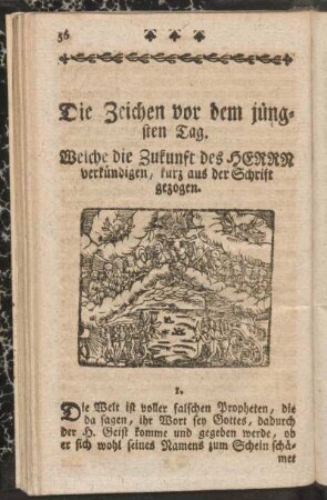 Die Zeichen vor dem jüngsten tag