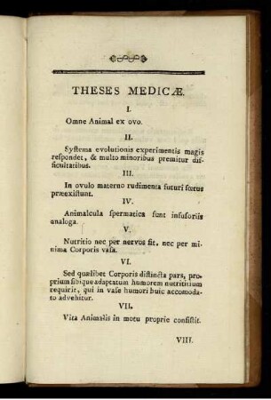 Theses Medicæ