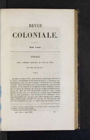 Mai 1854.
