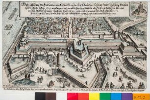 Heidelberg, Schanzenarbeiten am Speyrer Tor 1522, Militärperspektive