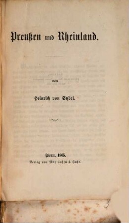Kleine historische Abhandlungen, 2