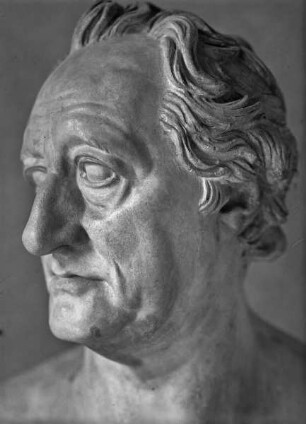 Büste von Goethe in den letzten Lebensjahren