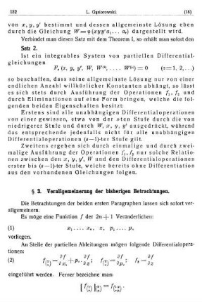 § 3. Verallgemeinerung der bisherigen Betrachtungen.