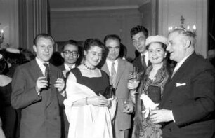 Madrid (Spanien): Empfang im Hotel Ritz; Gruppe